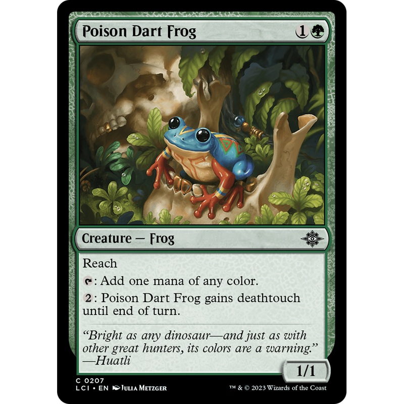 Poison Dart Frog (LCI-207) - The Lost Caverns of Ixalan