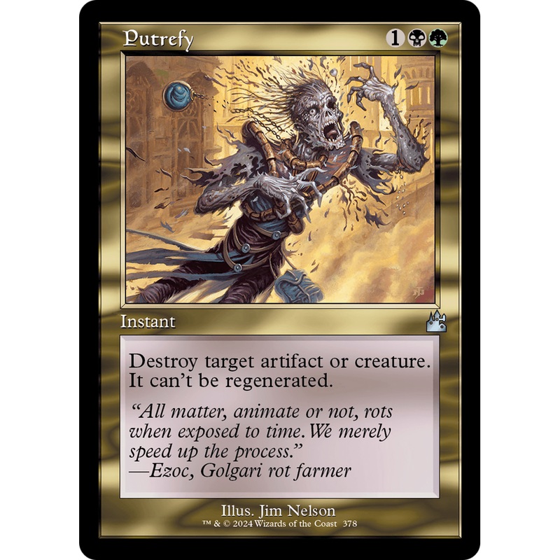 Putrefy (RVR-378) - Ravnica Remastered Foil