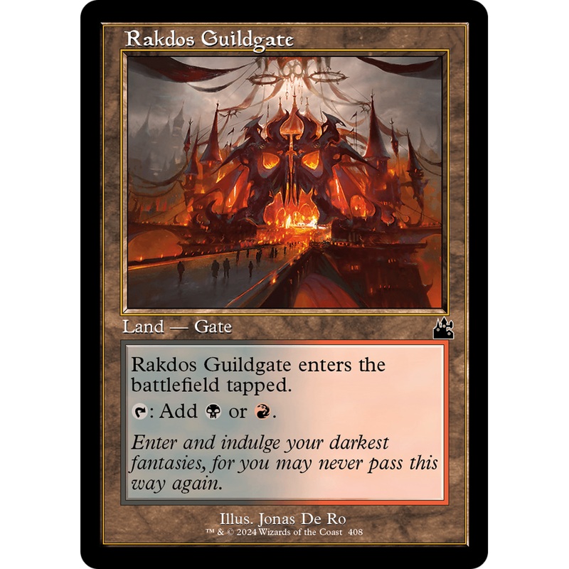 Rakdos Guildgate (RVR-408) - Ravnica Remastered Foil