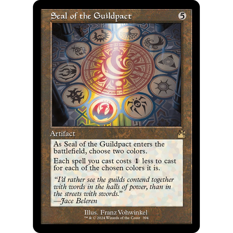 Seal of the Guildpact (RVR-394) - Ravnica Remastered