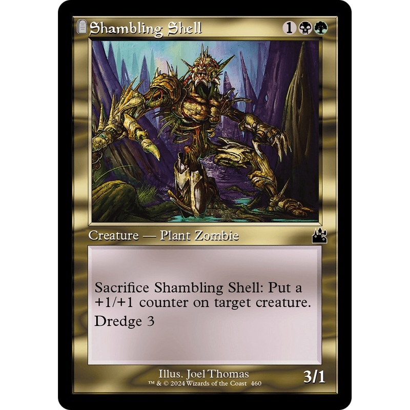 Shambling Shell (RVR-460) - Ravnica Remastered: (tombstone)