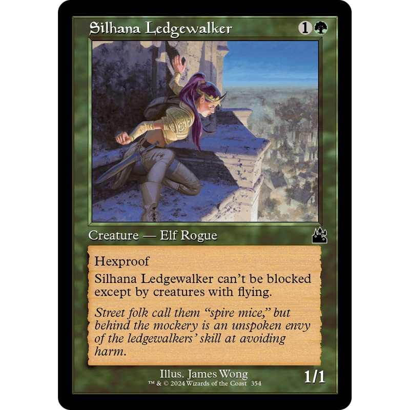 Silhana Ledgewalker (RVR-354) - Ravnica Remastered Foil