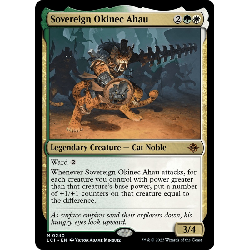 Sovereign Okinec Ahau (LCI-240) - The Lost Caverns of Ixalan Foil