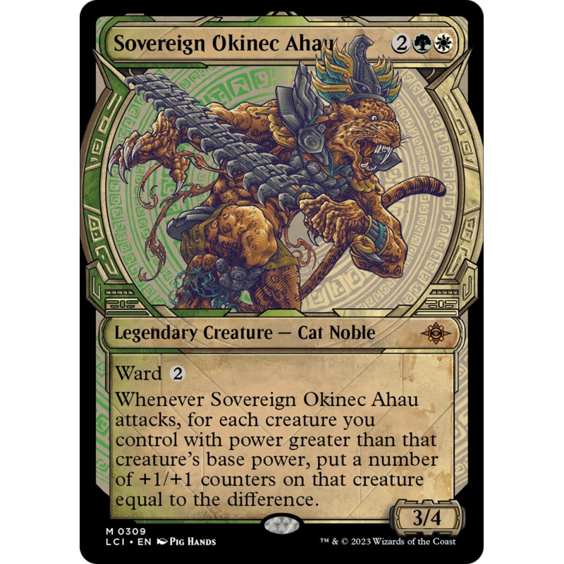 Sovereign Okinec Ahau (LCI-309) - The Lost Caverns of Ixalan: (Showcase) Foil