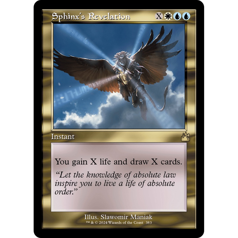 Sphinx's Revelation (RVR-383) - Ravnica Remastered