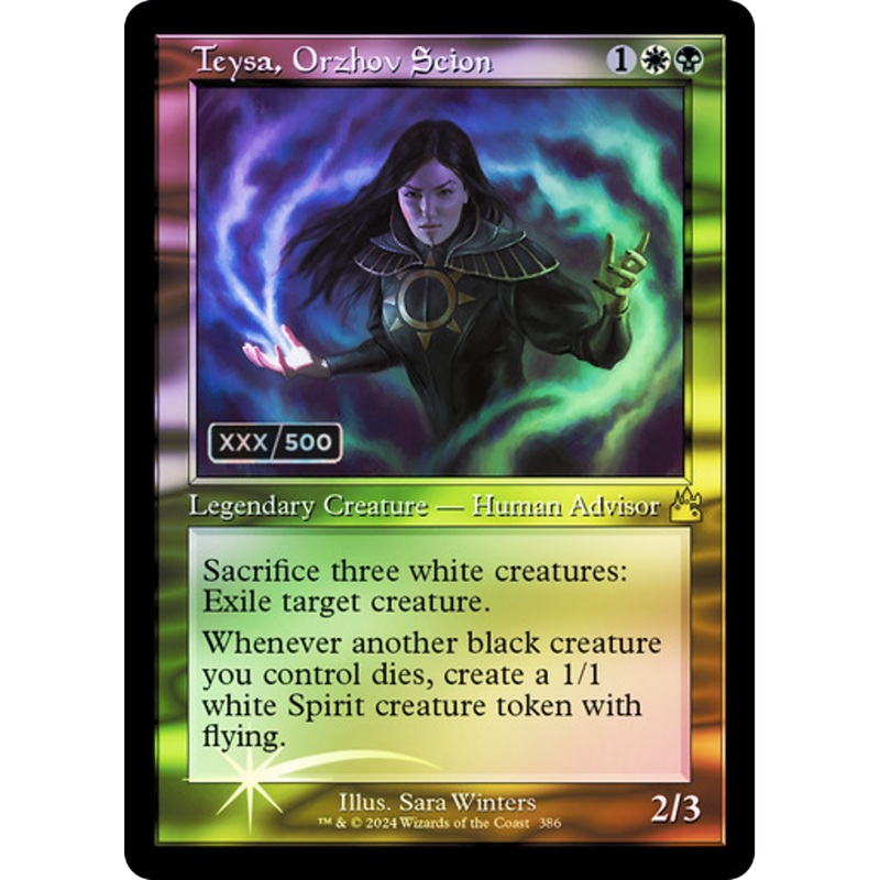 Teysa, Orzhov Scion (RVR-386Z) - Ravnica Remastered Foil