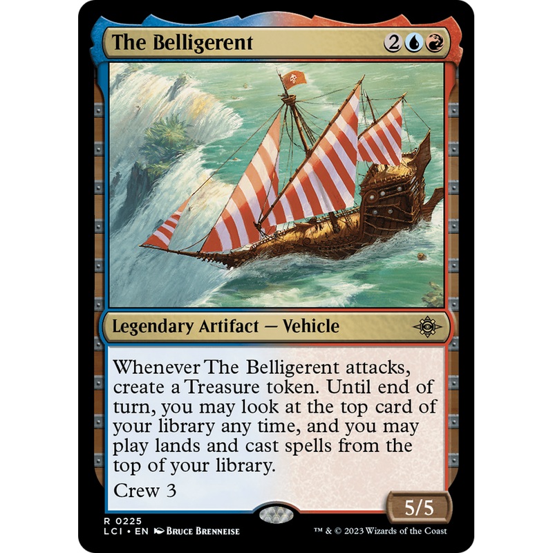 The Belligerent (LCI-225) - The Lost Caverns of Ixalan Foil