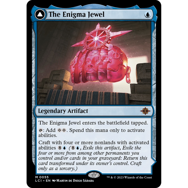 The Enigma Jewel // Locus of Enlightenment (LCI-055) - The Lost Caverns of Ixalan