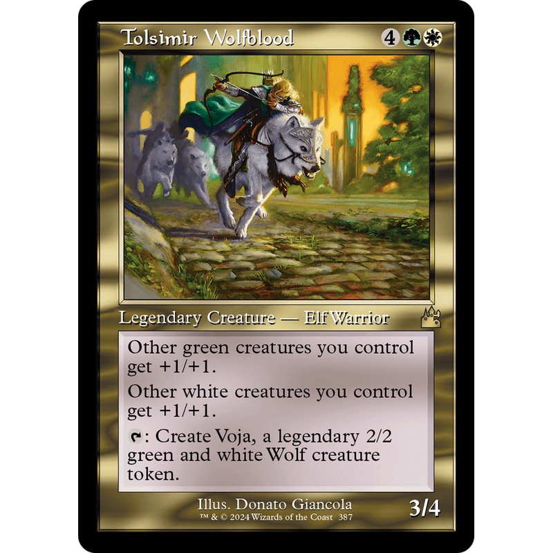 Tolsimir Wolfblood (RVR-387) - Ravnica Remastered