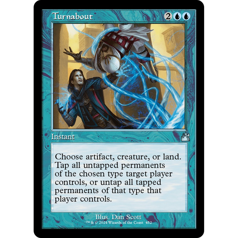 Turnabout (RVR-452) - Ravnica Remastered Foil