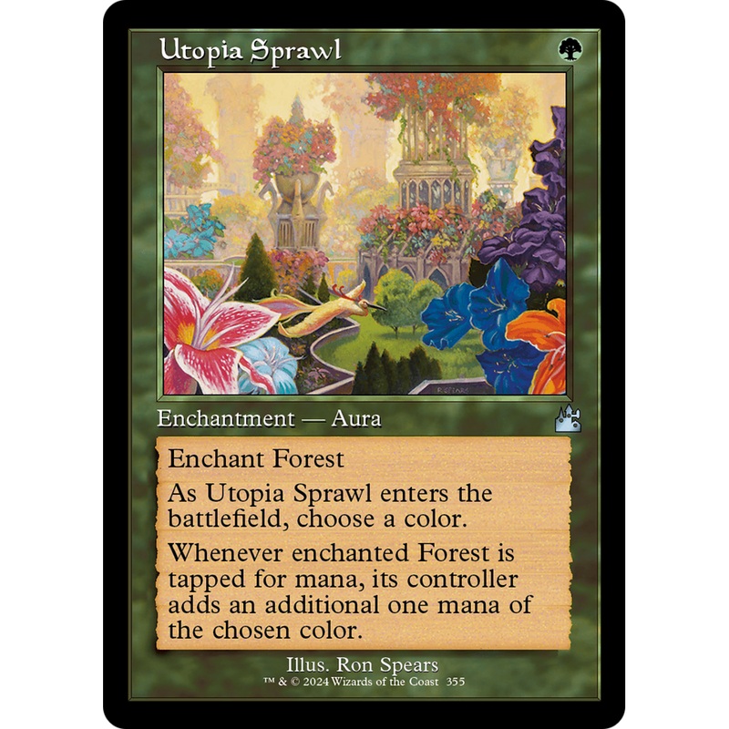 Utopia Sprawl (RVR-355) - Ravnica Remastered Foil