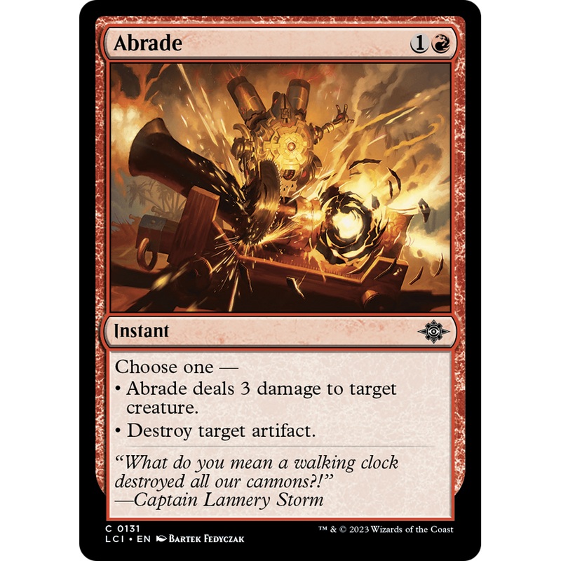 Abrade (LCI-131) - The Lost Caverns of Ixalan