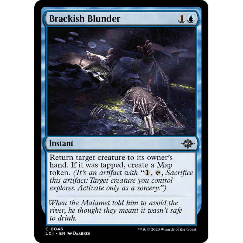 Brackish Blunder (LCI-046) - The Lost Caverns of Ixalan Foil