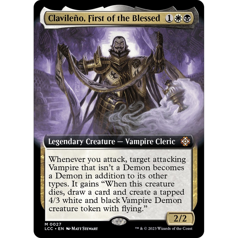 Clavileo, First of the Blessed (LCC-027) - The Lost Caverns of Ixalan Commander: (Extended Art)