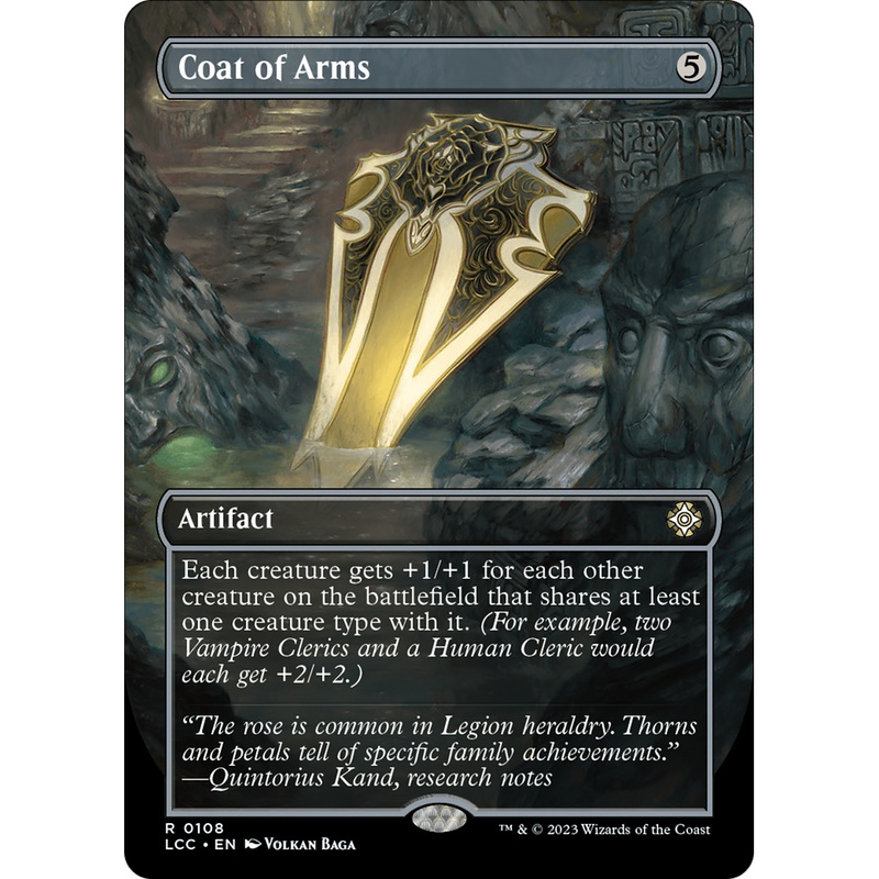Coat of Arms (LCC-108) - The Lost Caverns of Ixalan Commander (Borderless)