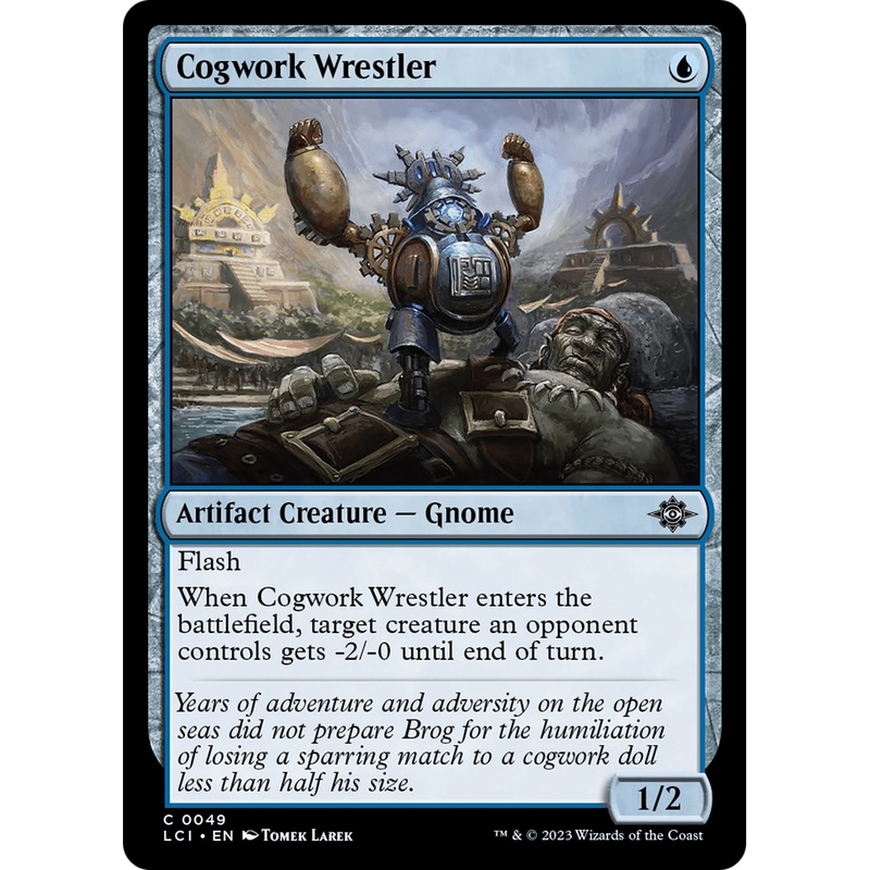 Cogwork Wrestler (LCI-049) - The Lost Caverns of Ixalan Foil