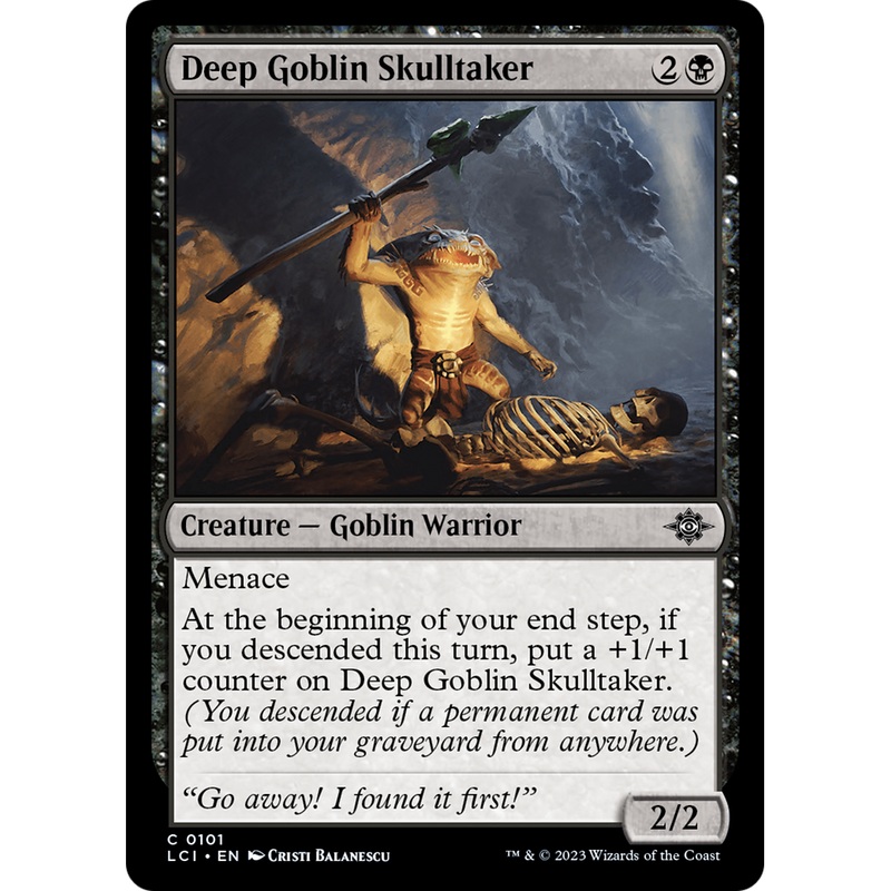 Deep Goblin Skulltaker (LCI-101) - The Lost Caverns of Ixalan Foil