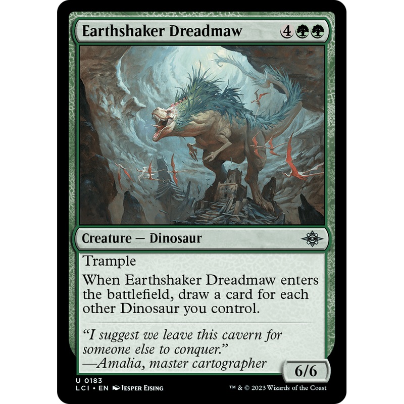 Earthshaker Dreadmaw (LCI-183) - The Lost Caverns of Ixalan