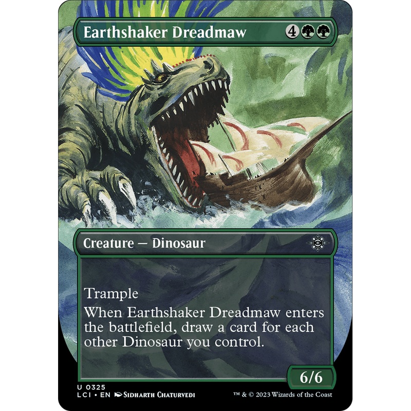 Earthshaker Dreadmaw (LCI-325) - The Lost Caverns of Ixalan (Borderless)