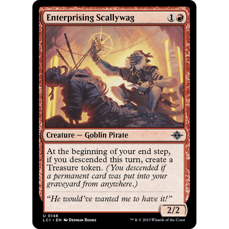 Enterprising Scallywag (LCI-148) - The Lost Caverns of Ixalan Foil