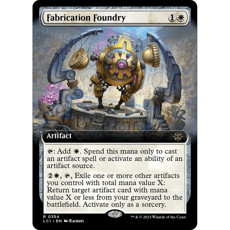 Fabrication Foundry (LCI-354) - The Lost Caverns of Ixalan: (Extended Art)