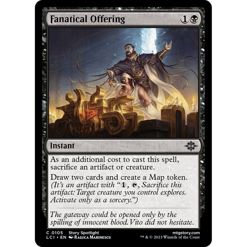 Fanatical Offering (LCI-105) - The Lost Caverns of Ixalan