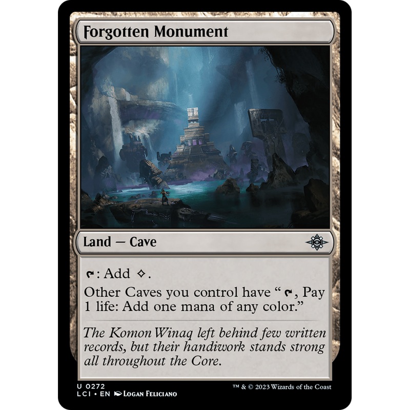 Forgotten Monument (LCI-272) - The Lost Caverns of Ixalan