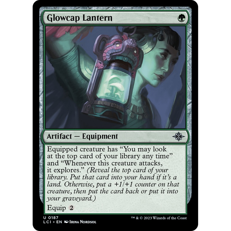 Glowcap Lantern (LCI-187) - The Lost Caverns of Ixalan Foil