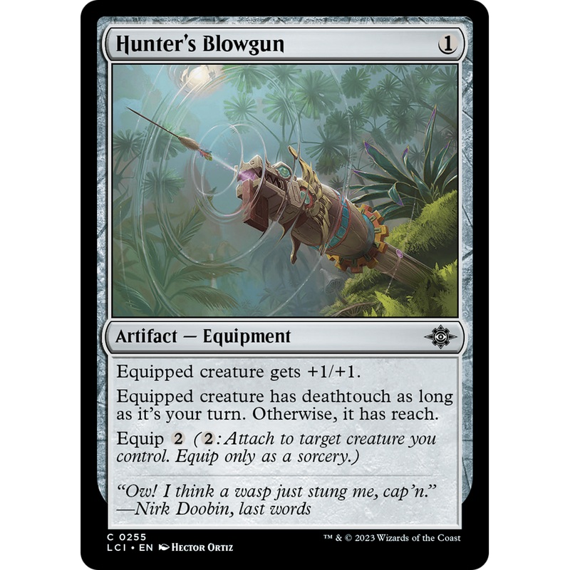 Hunter's Blowgun (LCI-255) - The Lost Caverns of Ixalan