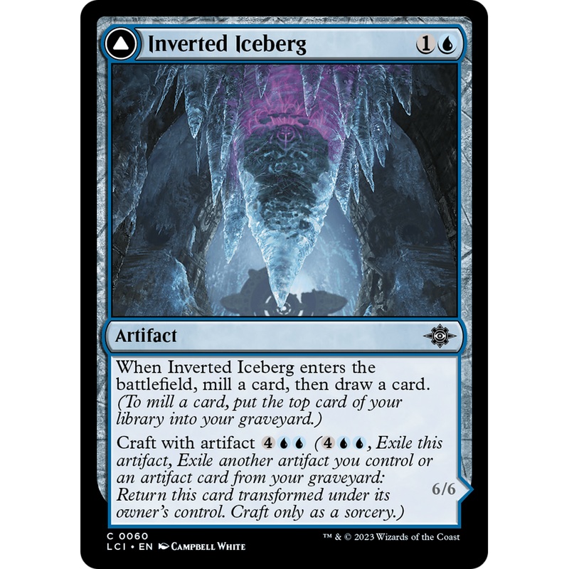 Inverted Iceberg // Iceberg Titan (LCI-060) - The Lost Caverns of Ixalan