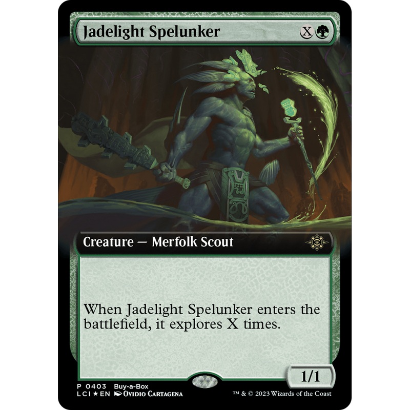 Jadelight Spelunker (BABP-403) - The Lost Caverns of Ixalan: (Extended Art) Foil