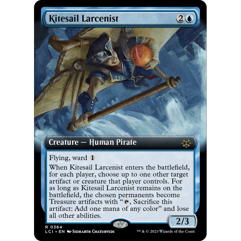 Kitesail Larcenist (LCI-364) - The Lost Caverns of Ixalan: (Extended Art)