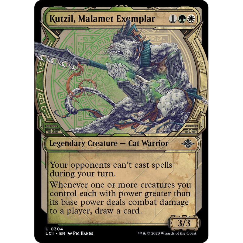 Kutzil, Malamet Exemplar (LCI-304) - The Lost Caverns of Ixalan: (Showcase) Foil