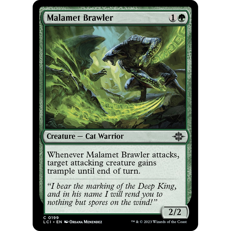 Malamet Brawler (LCI-199) - The Lost Caverns of Ixalan Foil