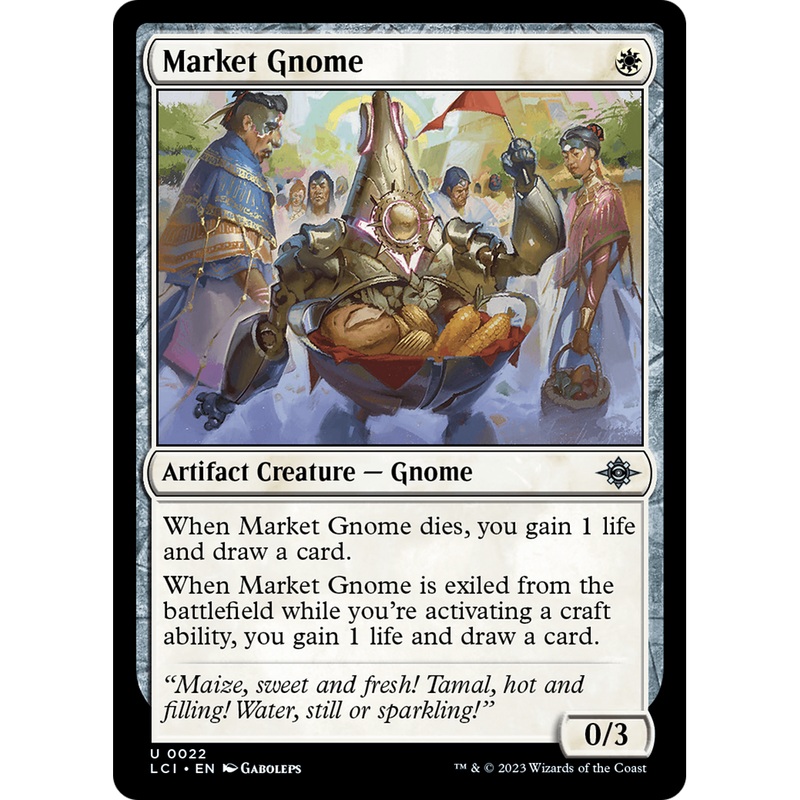 Market Gnome (LCI-022) - The Lost Caverns of Ixalan Foil