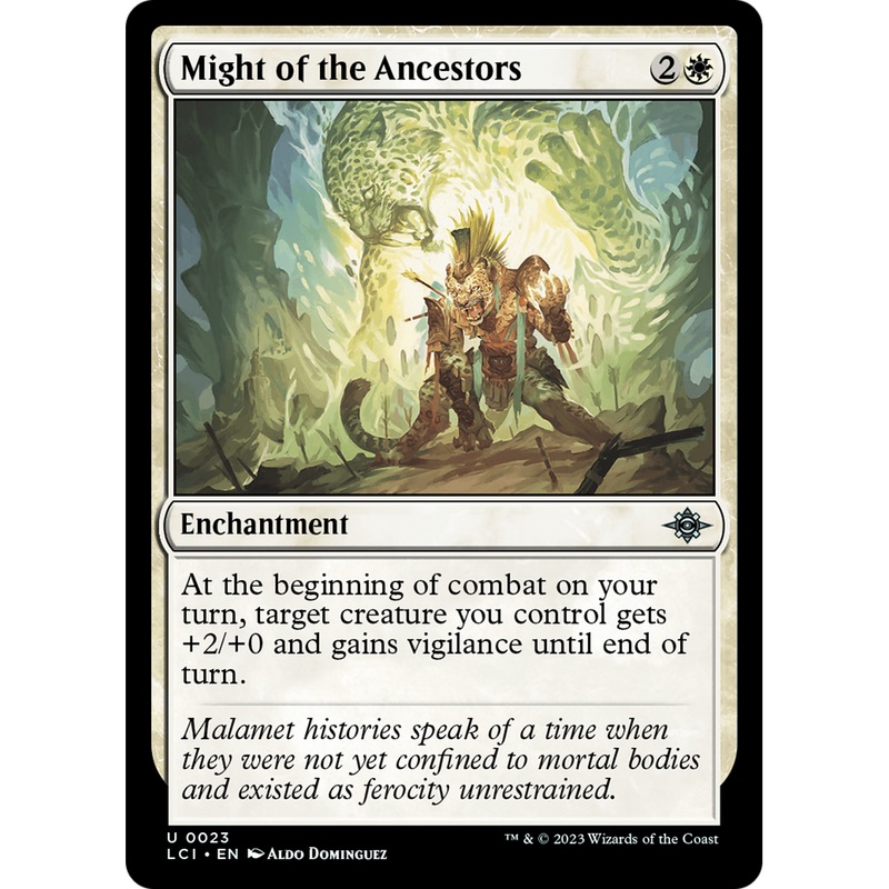 Might of the Ancestors (LCI-023) - The Lost Caverns of Ixalan