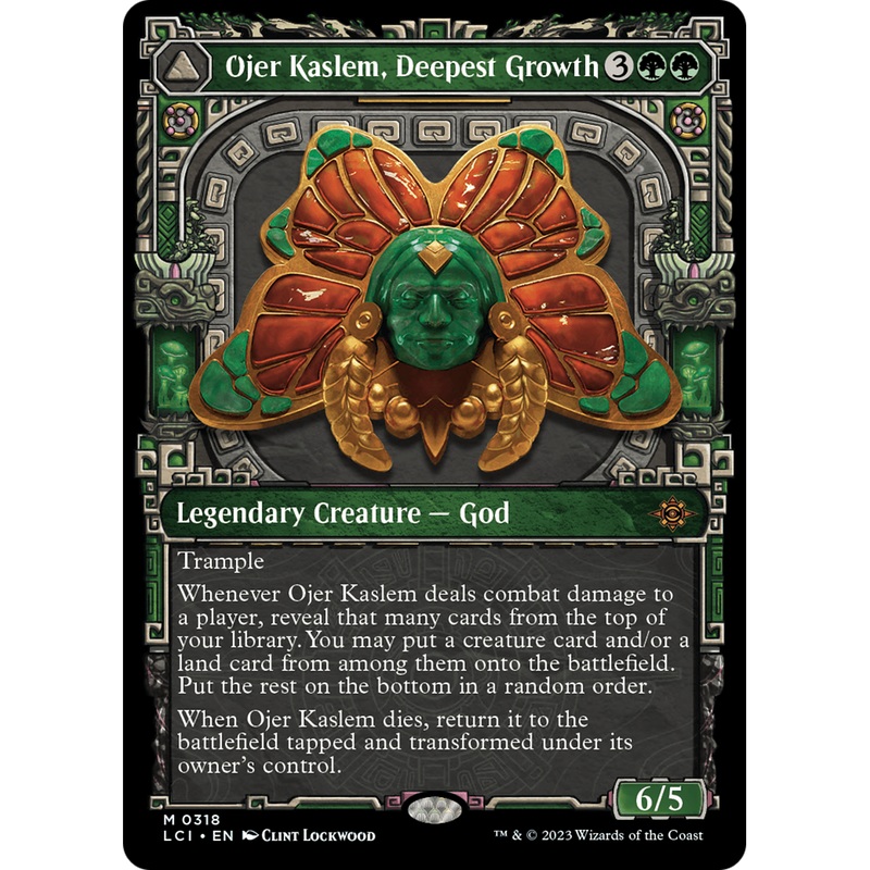 Ojer Kaslem, Deepest Growth // Temple of Cultivation (LCI-318) - The Lost Caverns of Ixalan: (Showcase)