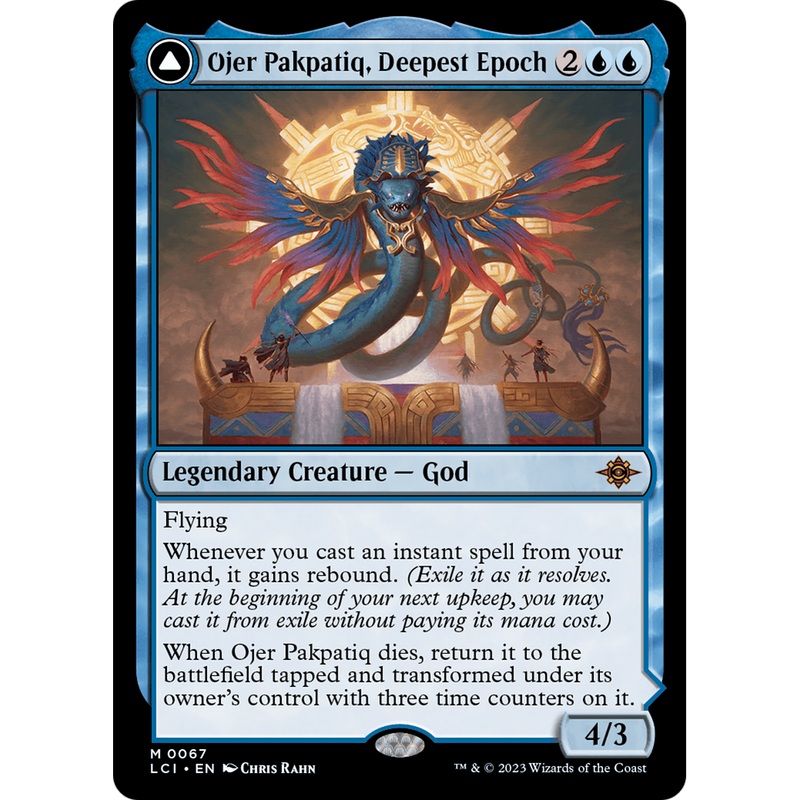 Ojer Pakpatiq, Deepest Epoch // Temple of Cyclical Time (LCI-067) - The Lost Caverns of Ixalan
