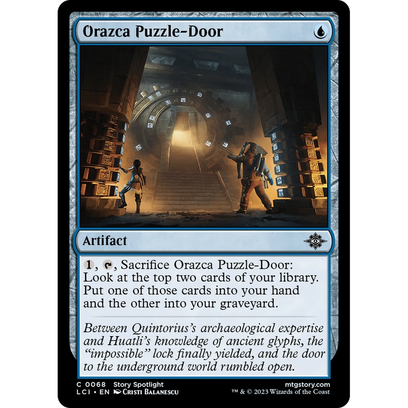 Orazca Puzzle-Door (LCI-068) - The Lost Caverns of Ixalan