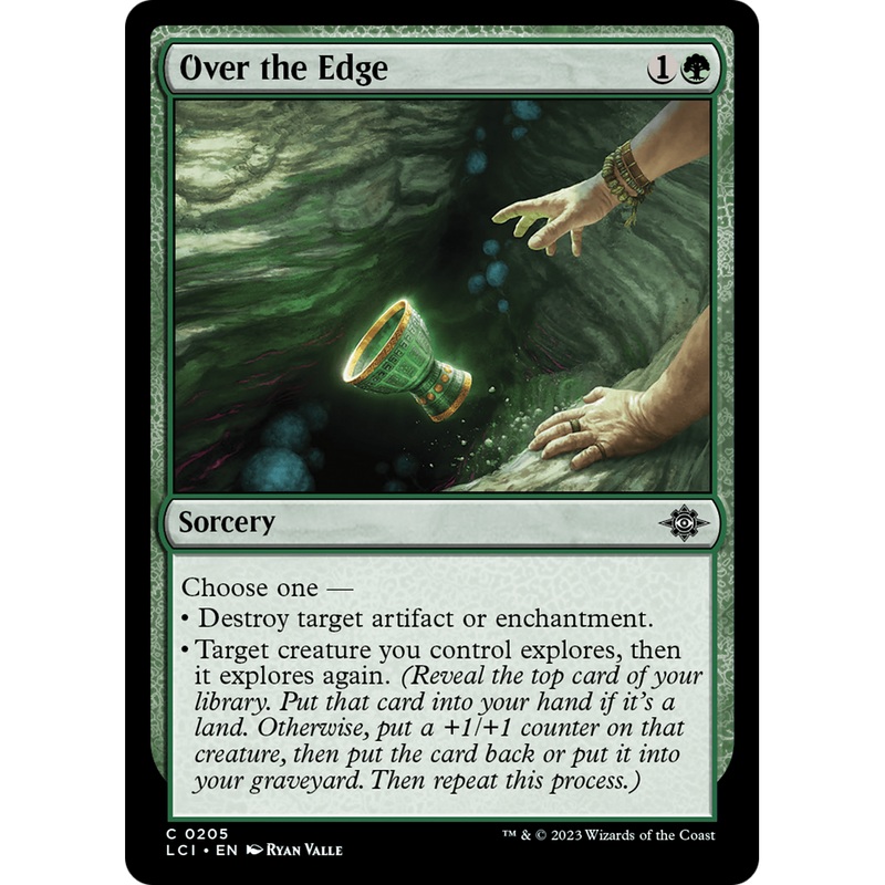 Over the Edge (LCI-205) - The Lost Caverns of Ixalan Foil