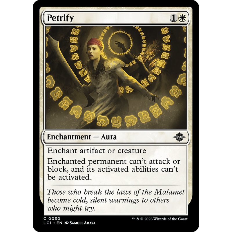 Petrify (LCI-030) - The Lost Caverns of Ixalan