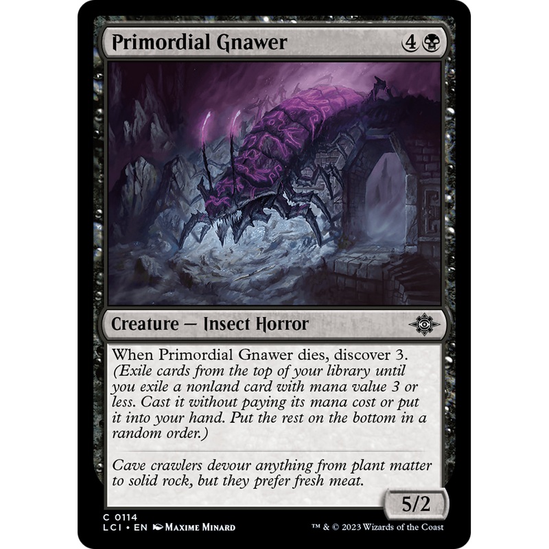 Primordial Gnawer (LCI-114) - The Lost Caverns of Ixalan Foil