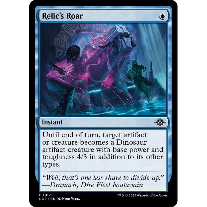 Relic's Roar (LCI-071) - The Lost Caverns of Ixalan Foil
