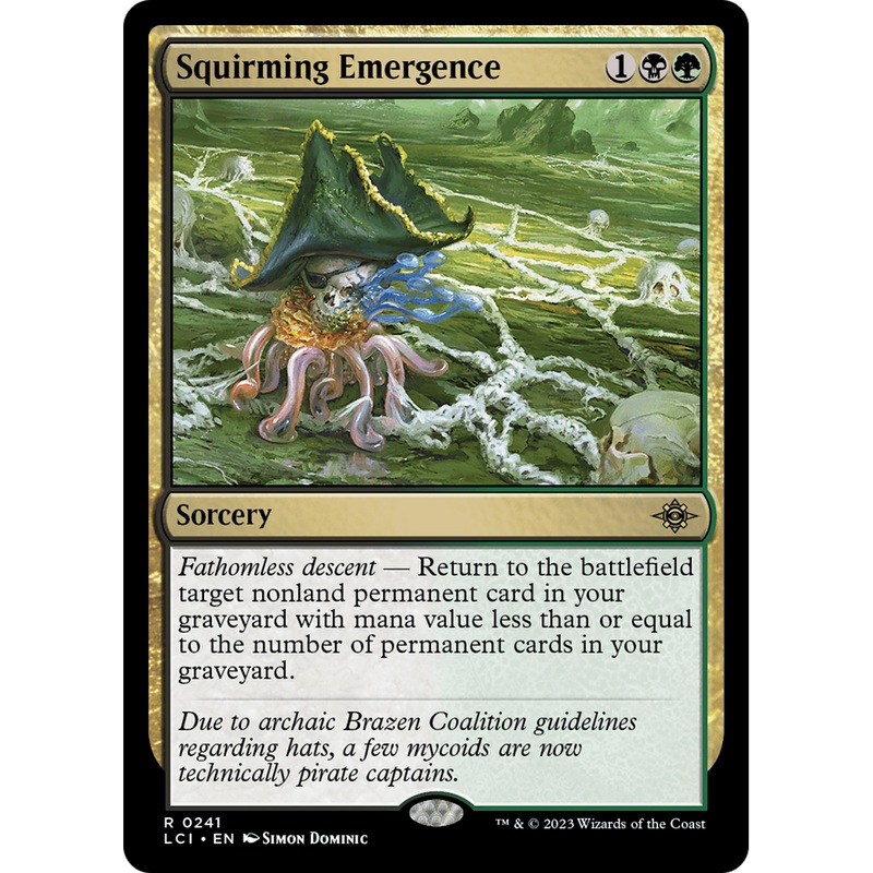 Squirming Emergence (LCI-241) - The Lost Caverns of Ixalan