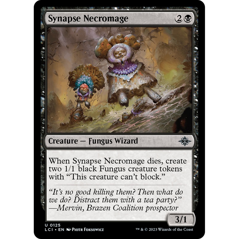 Synapse Necromage (LCI-125) - The Lost Caverns of Ixalan Foil