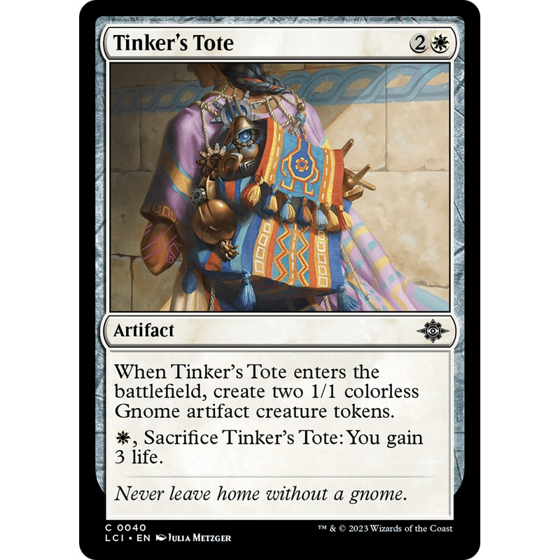 Tinker's Tote (LCI-040) - The Lost Caverns of Ixalan Foil