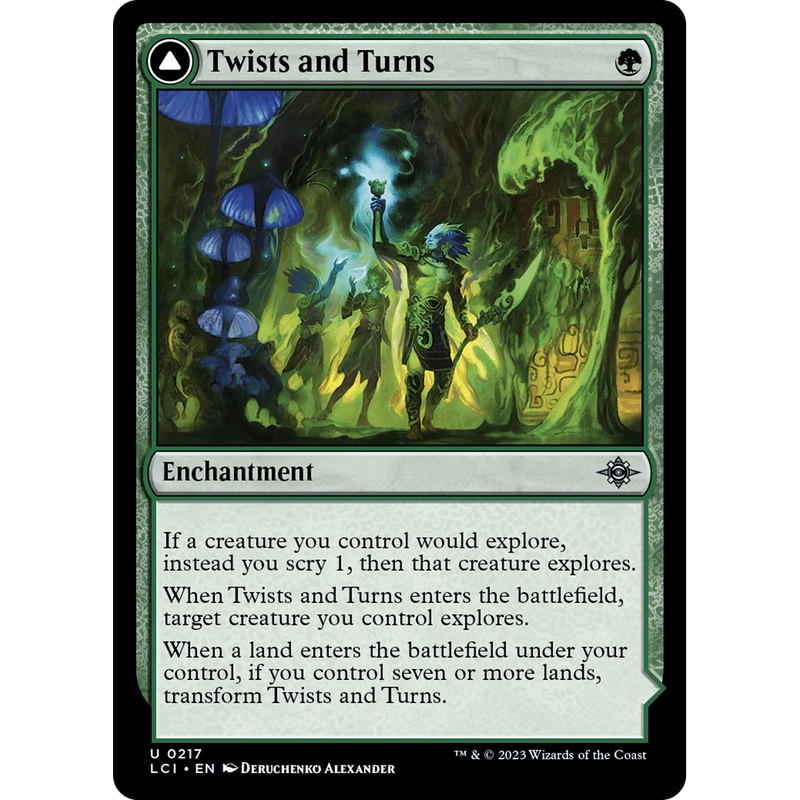 Twists and Turns // Mycoid Maze (LCI-217) - The Lost Caverns of Ixalan