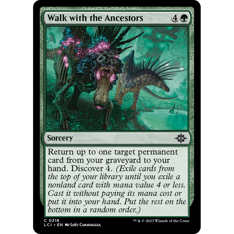 Walk with the Ancestors (LCI-218) - The Lost Caverns of Ixalan Foil