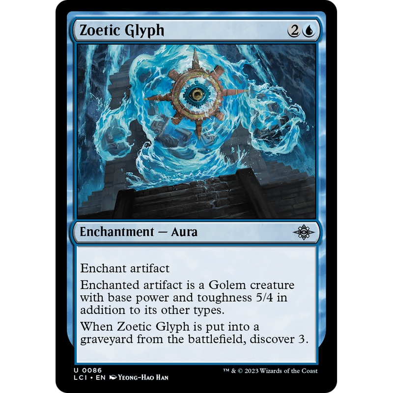 Zoetic Glyph (LCI-086) - The Lost Caverns of Ixalan