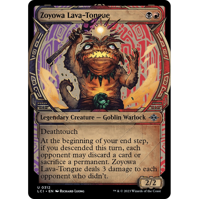 Zoyowa Lava-Tongue (LCI-312) - The Lost Caverns of Ixalan: (Showcase)